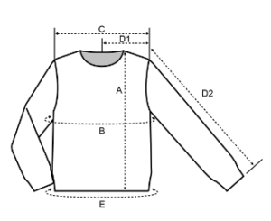 Size Chart - Gala Limon Paris